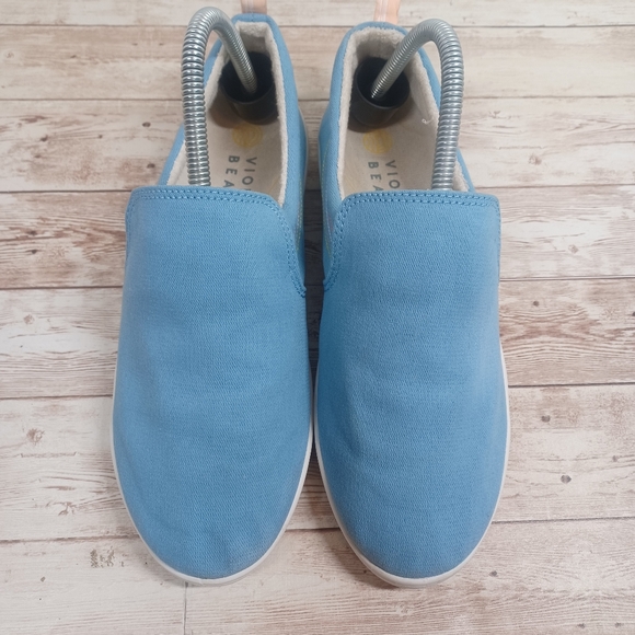 Vionic Beach Marshall Orthotic Insole Blue Canvas Women's Size 8.5 or 8 1/2 - Picture 7 of 12